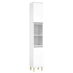 Berkfield Home 3 Piece Bathroom Furniture Set White Engineered Wood - thumbnail 5