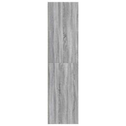 Berkfield Home Wardrobe Grey Sonoma 30x50x200 cm Engineered Wood - Size: 30 x 50 x 200 cm - thumbnail 6