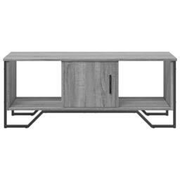 Berkfield Home Coffee Table Grey Sonoma 100x51x40 cm Engineered Wood - Size: 100 x 51 x 40 cm - thumbnail 5