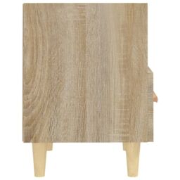 Berkfield Home Bedside Cabinet Sonoma Oak 40x35x47 cm in Brown - Size: 40 x 35 x 47 cm - thumbnail 6