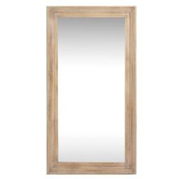 Wyld Haus Tall Rectangular Natural Wood Full Length Mirror - thumbnail 2