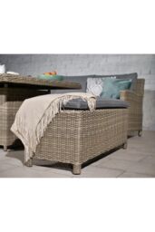 Royalcraft WENTWORTH 7pc Deluxe Modular square Corner Dining / Lounging Set in Natural - thumbnail 3