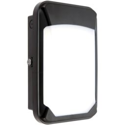 Loops Outdoor IP65 Commercial Bulkhead Wall Light - Cool White LED - Photocell Sensor - thumbnail 1