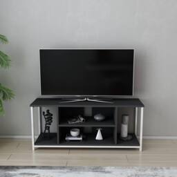 Decorotika Rinaldo TV Unit for TV's up to 63 inch in Dark Grey - thumbnail 1