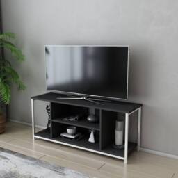 Decorotika Rinaldo TV Unit for TV's up to 63 inch in Dark Grey - thumbnail 2