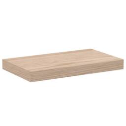 Berkfield Home Floating Shelf 40x23.5x4 cm Engineered Wood in Brown - thumbnail 2