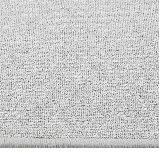 Berkfield Home Elegant Carpet Runner Light Grey 80x300 cm - Size: 100 cm diameter - image 1