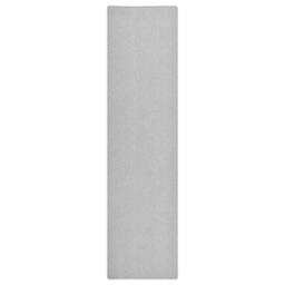 Berkfield Home Elegant Carpet Runner Light Grey 80x300 cm - Size: 100 cm diameter - thumbnail 2