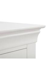 Julian Bowen Clermont 5 Drawer Chest (3+2) in White - thumbnail 8
