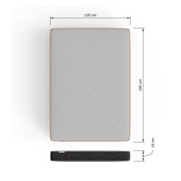 GFW SleepyCastle Rolled Pocket Sprung Mattress In A Box - Size: Single - thumbnail 8