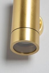 BHS Lighting Bruce Outdoor Wall Light in Gold - thumbnail 3