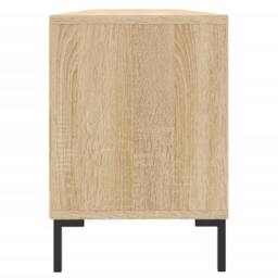 Berkfield Home TV Cabinet Sonoma Oak 150x30x44.5 cm Engineered Wood in Natural - thumbnail 7