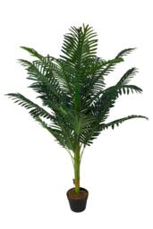 Living and Home Decorative Artificial Palm Tree in Pot in Green - thumbnail 2