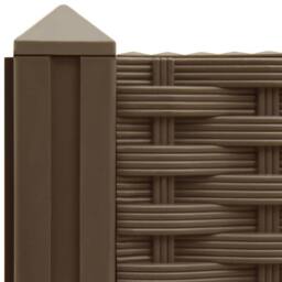 Berkfield Home Raised Bed 40x40x71 cm Polypropylene in Brown - Size: 40 x 40 x 71 cm - thumbnail 4