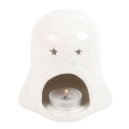 Something Different Ghost Tealight Holder in Jet Black - thumbnail 2
