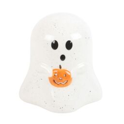 Something Different Ghost Tealight Holder in Jet Black - thumbnail 1