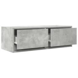 Berkfield Home TV Cabinets 2 pcs Concrete Grey 80x31x25.5 cm Engineered Wood - thumbnail 5