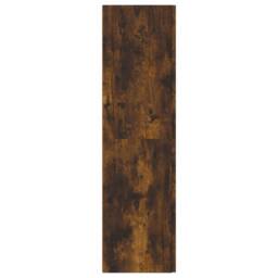 Berkfield Home Wall-mounted TV Cabinet Smoked Oak 30.5x30x110 cm in Brown - thumbnail 9