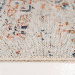 Kukoon 60x110cm Beige Ornate Washable Indoor Doormat Front Door Entrance Rug - Size: 60 cm x 110 cm - thumbnail 3