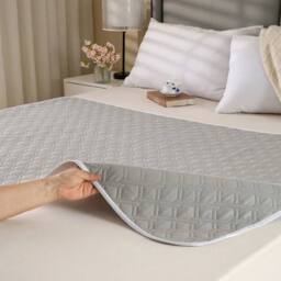 NESTLUNE Washable Incontinece Bed Pads Leak-Proof Reuseable Mats in Grey - Size: Cot - thumbnail 6