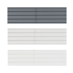 Furnished Venetian Window Blinds Faux Wood 50mm Slats in White - Size: 60 cm width x 150 cm drop - thumbnail 2