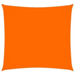 Berkfield Home Sunshade Sail Oxford Fabric Square 6x6 m Orange - thumbnail 1