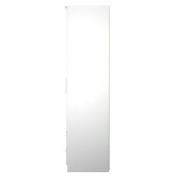 Ready Assembled 2 U Trent 2 Door 2 Drawer Wardrobe (Ready Assembled) in White - thumbnail 2