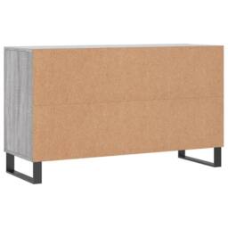 Berkfield Home Shoe Cabinet Grey Sonoma 102x36x60 cm Engineered Wood - Size: 102 x 36 x 60 cm - thumbnail 6
