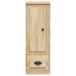 Berkfield Home Highboard Sonoma Oak 36x35.5x103.5 cm Engineered Wood in Brown - thumbnail 5