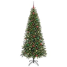 Berkfield Home Artificial Christmas Tree with 300 LEDs Green 180 cm PE & PVC - thumbnail 2