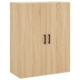 Berkfield Home Highboard Sonoma Oak 69.5x34x180 cm Engineered Wood in Brown - thumbnail 5