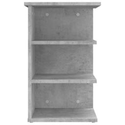 Berkfield Home Side Cabinet Concrete Grey 35x35x55 cm Engineered Wood - Size: 35 x 35 x 55 cm - thumbnail 6