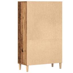 Berkfield Home Highboard Old Wood 70x31x115 cm Engineered Wood in Brown - Size: 70 x 31 x 115 cm - thumbnail 6