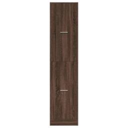 Berkfield Home Elegant Apothecary Cabinet¬†Brown Oak 40x41x174.5 cm Engineered Wood in Brown - thumbnail 5