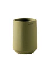 Cosmic Toothbrush Holder, Big Capacity, Durable, Polyresin, Sage green, Saona in Olive - thumbnail 1