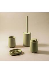 Cosmic Toothbrush Holder, Big Capacity, Durable, Polyresin, Sage green, Saona in Olive - thumbnail 6