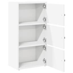 Berkfield Home Durable Bookcase White 40x24x77 cm Engineered Wood - Size: 40 x 24 x 77 cm - thumbnail 5