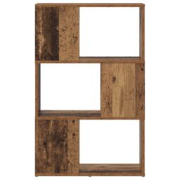 Berkfield Home Entertainment Centre Old wood Engineered wood 60 x 24 x 94 cm in Brown - thumbnail 5