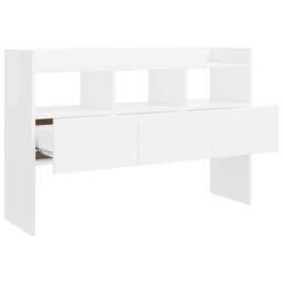 Berkfield Home Sideboard White 105x30x70 cm Engineered Wood - Size: 105 x 30 x 70 cm - thumbnail 5