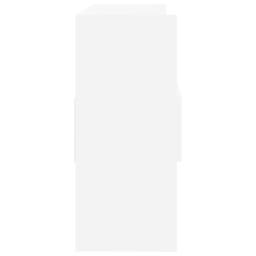 Berkfield Home Sideboard White 105x30x70 cm Engineered Wood - Size: 105 x 30 x 70 cm - thumbnail 7