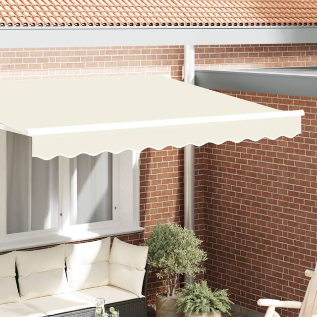 Berkfield Home Awning Valance for 2.5 m Frame Cream 2.3x0.2 m - image 1