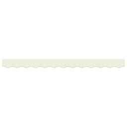 Berkfield Home Awning Valance for 2.5 m Frame Cream 2.3x0.2 m - thumbnail 4