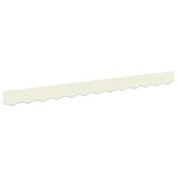 Berkfield Home Awning Valance for 2.5 m Frame Cream 2.3x0.2 m - thumbnail 2