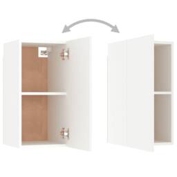 Berkfield Home 4 Piece TV Cabinet Set White Engineered Wood - thumbnail 8