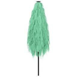 Berkfield Home Garden Parasol with Steel Pole Green 268x268x226 cm - Size: 268 x 268 x 226 cm - thumbnail 6