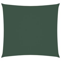 Berkfield Home Sunshade Sail Oxford Fabric Square 2x2 m Dark Green - thumbnail 2