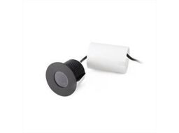 Netlighting Grund Outdoor LED Recessed Ground Lamp Anodized Black 7W 3000K IP67 - thumbnail 1
