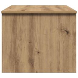 Berkfield Home Coffee Table Artisan Oak 80x50.5x41.5 cm Engineered Wood in Brown - thumbnail 6