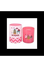 KDMD Kyoto Bamboo & Cherry Blossom Scented Candle in Pink - thumbnail 2