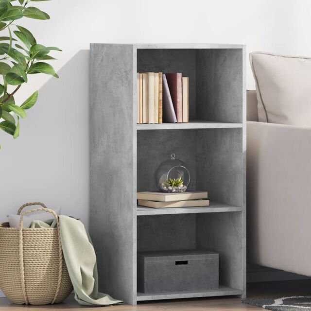 Berkfield Home Sideboard Concrete Grey 45x41x93 cm Engineered Wood - Size: 45 x 41 x 93 cm - image 1
